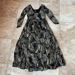 Free People Floral Maxi Dress